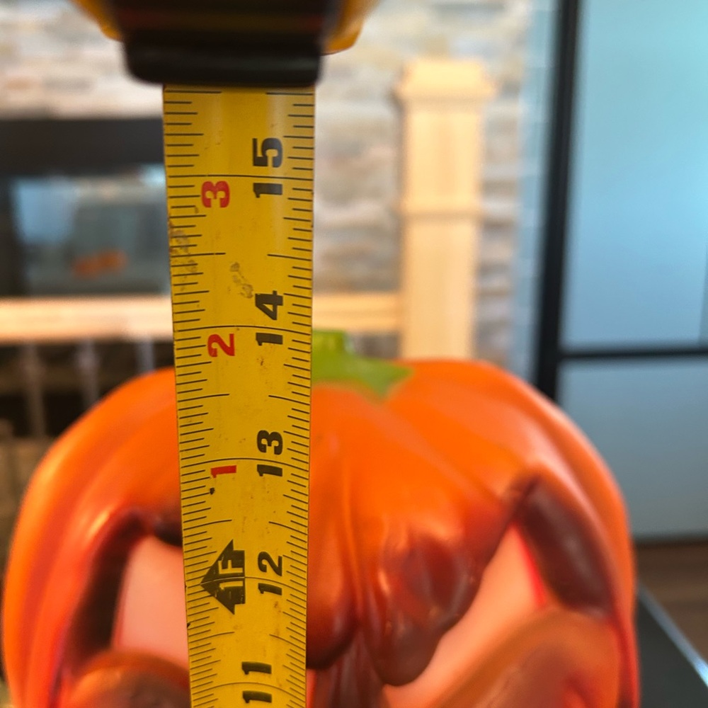 Orange Pumpkin Decor